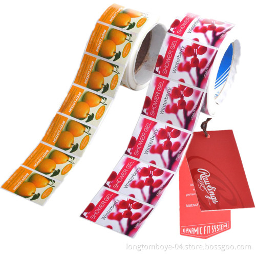 Customized Fruit Self-Adhesive Label Sticker